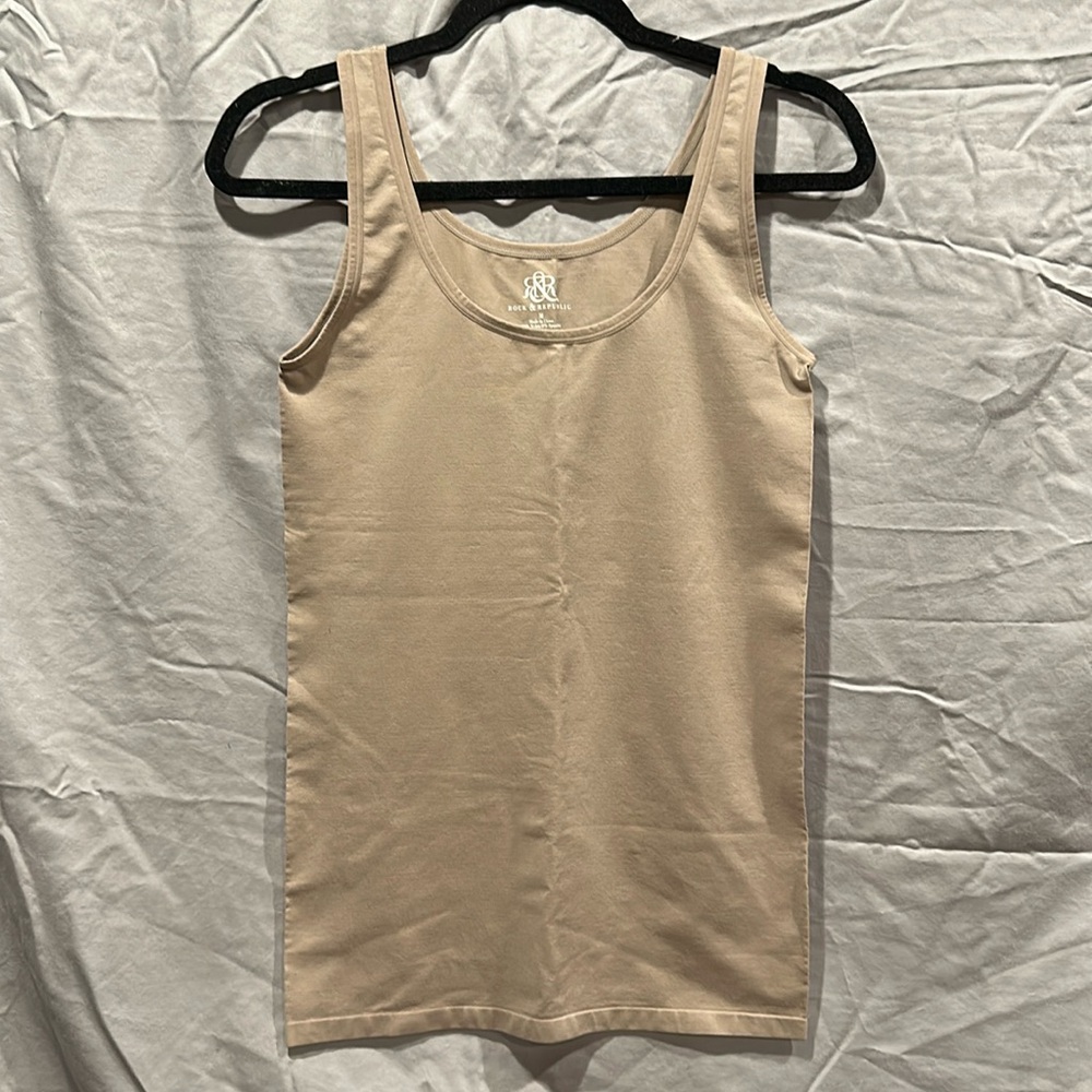 Rock & Republic Tan Tanktop